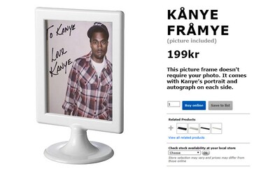 Kanye West chcel spolupracovať s nábytkovým gigantom IKEA, dostal však výsmech aj od internetu Kanye West chcel spolupracovať s nábytkovým gigantom IKEA, dostal však výsmech aj od internetu