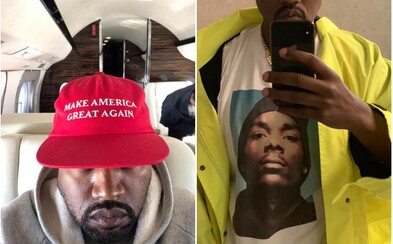 Kanye West posílá lásku Snoop Doggovi i Trumpovi Kanye West posílá lásku Snoop Doggovi i Trumpovi