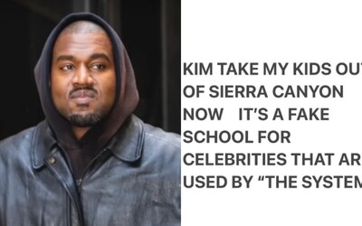 Kanye West útočí na Kim Kardashian. Chcú ma odstrihnúť od mojich detí a urobiť z nich manipulovateľných ľudí, tvrdí