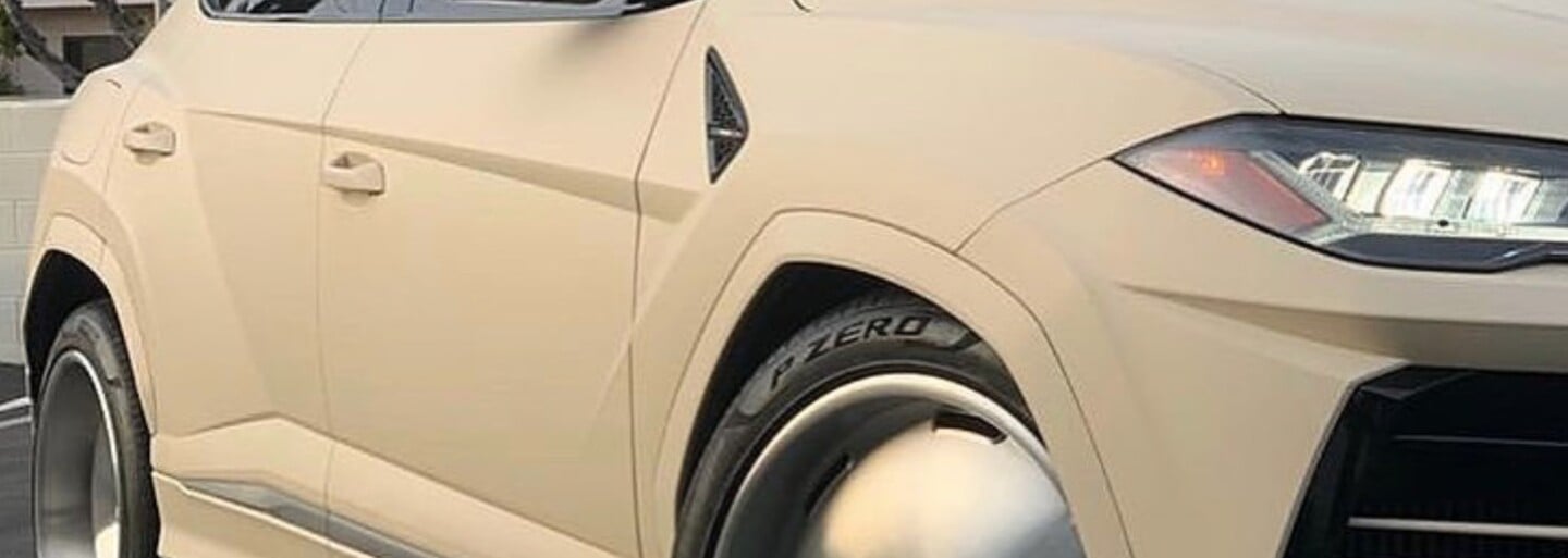 Kanye West má snad nejošklivější Lamborghini Urus na světě