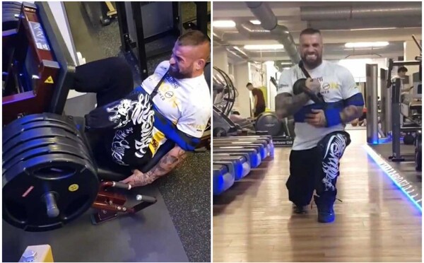 Karlos „Terminátor“ Vémola po operácii utiekol z nemocnice a už tvrdo maká v posilňovni