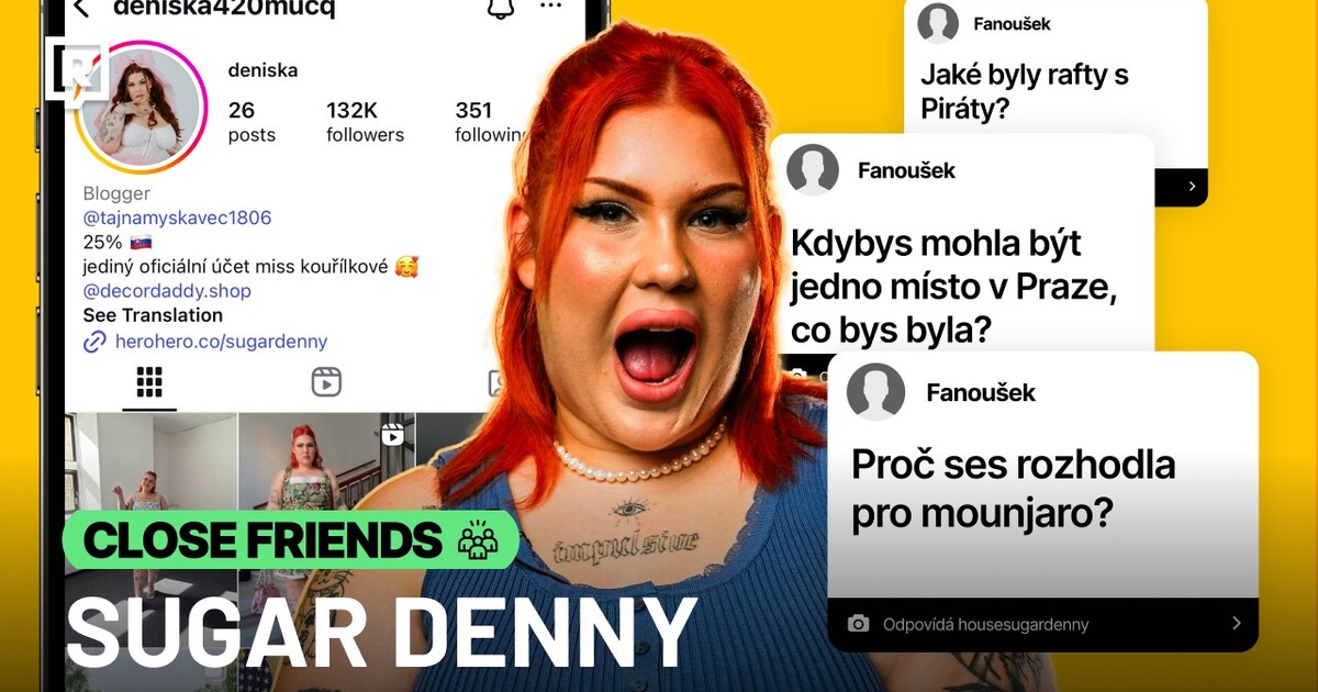 Sugar Denny: „Nejdřív mě hejtovali za to, že jsem tlustá, teď za to, že hubnu. Vyberte si.“