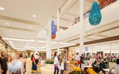 Kde Polus City Center končí, VIVO! začína Kde Polus City Center končí, VIVO! začína