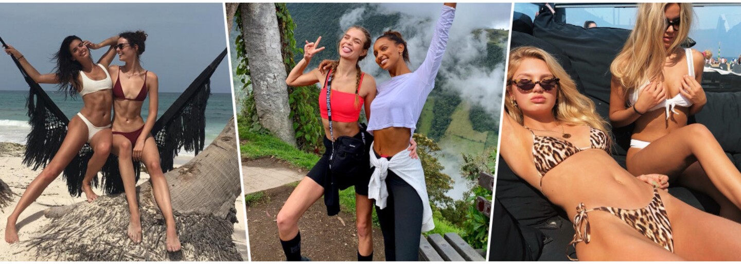 Keď prekvitá priateľstvo, ale aj krása: Vybrali sme najkrajšie najlepšie kamarátky na Instagrame