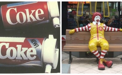 Když se Coca Cola lekla Pepsi a McDonald's cílil na vyšší vrstvy. Toto jsou největší marketingové faily ikonických značek Když se Coca Cola lekla Pepsi a McDonald's cílil na vyšší vrstvy. Toto jsou největší marketingové faily ikonických značek