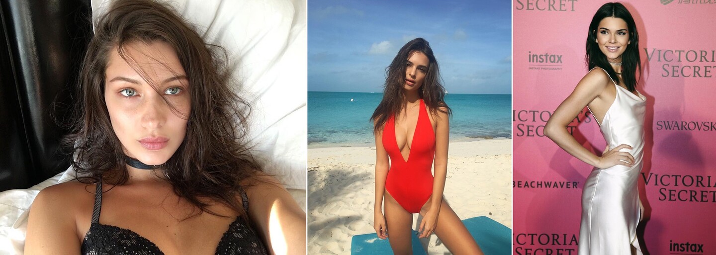 Kendall Jenner a Bella Hadid sa stali modelkami roka. Medzi ocenenými nechýbala ani Emily Ratajkowski