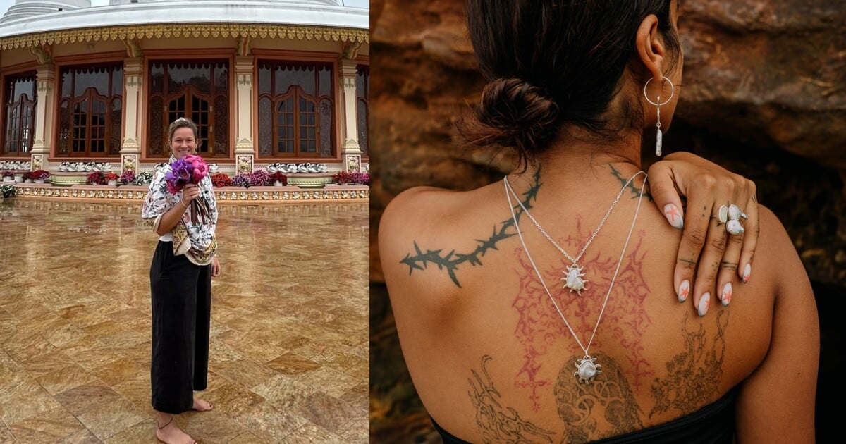 Na Srí Lance vybírá safíry přímo v dole. Alice má vlastní značku šperků s exotickou tradicí