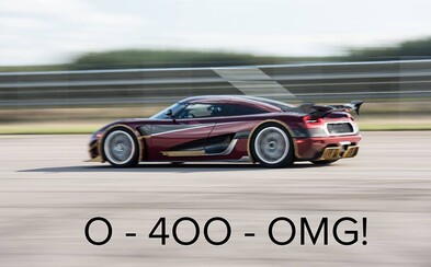 Koenigsegg vo veľkom štýle vysmial Bugatti. Staršia a slabšia Agera RS dala 0-400-0 km/h len za 36 sekúnd! Koenigsegg vo veľkom štýle vysmial Bugatti. Staršia a slabšia Agera RS dala 0-400-0 km/h len za 36 sekúnd!