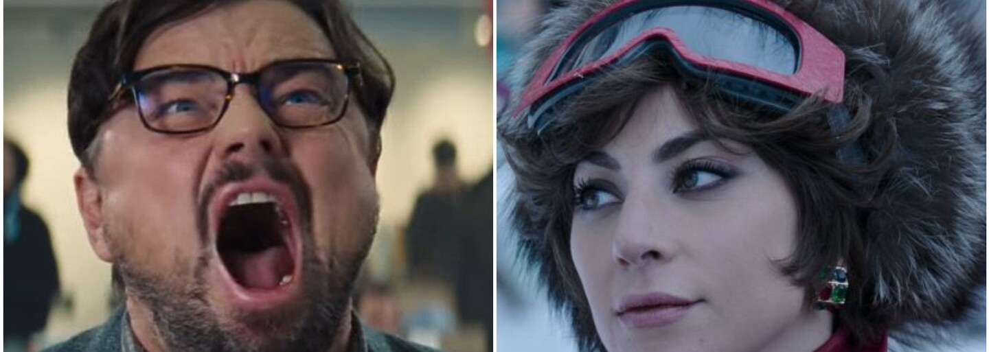KOMENTÁR: Lady Gaga a Leonardo DiCaprio mali dostať nominácie na Oscara za svoje výkony v House of Gucci a Don’t Look Up
