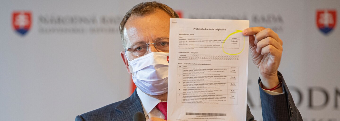 Komentár: Podobne ako Boris Kollár, aj ja som si chcel záverečnú prácu čo najviac uľahčiť. Nikoho som však neokradol
