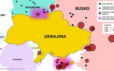 Konflikt Rusko — Ukrajina: podívej se na rozmístění, počty vojsk a časovou osu sporů mezi zeměmi