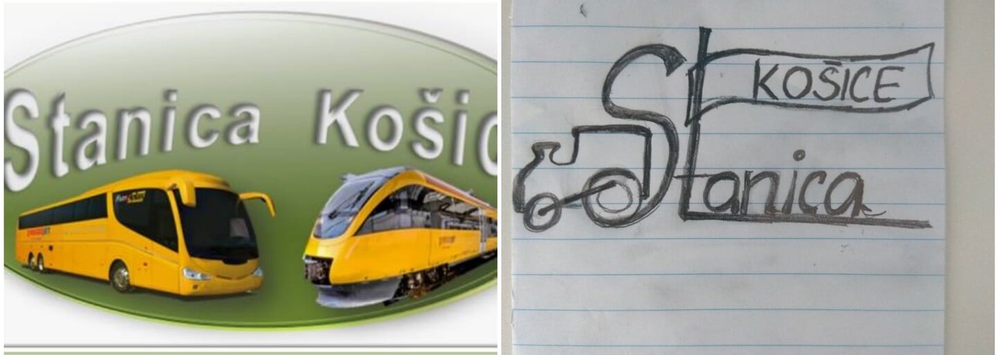 Košická stanica vyhlásila súťaž o nové logo. Samozvaní slovenskí grafici dokázali, že nemajú absolútne žiadny vkus