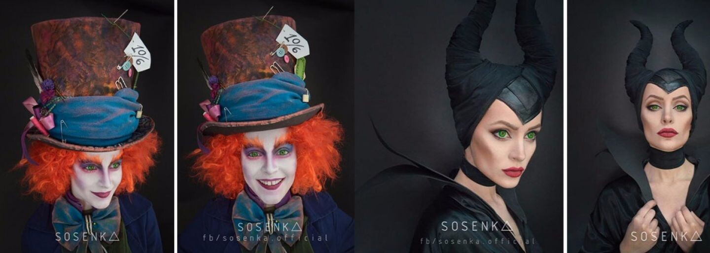 Krásná Polka se díky šikovným rukám dokáže proměnit v kohokoli. Justyna se už ocitla v kůži Tyriona či profesora z Harryho Pottera