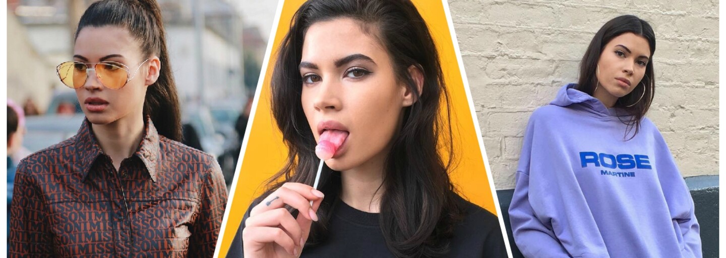 Krásná tvář, pronikavý pohled a osobitý styl. Italka Marie je snem mnoha pánů a inspirací pro ženy milující streetwear