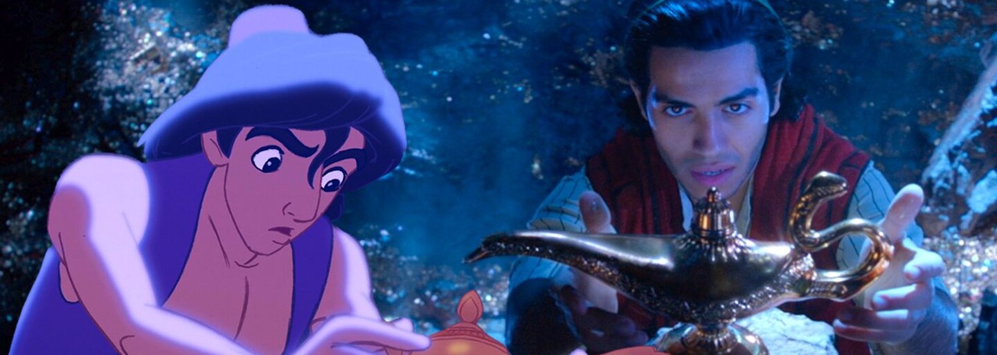Ktorá z postáv v Aladinovi sa najviac podobá svojej animovanej verzii?