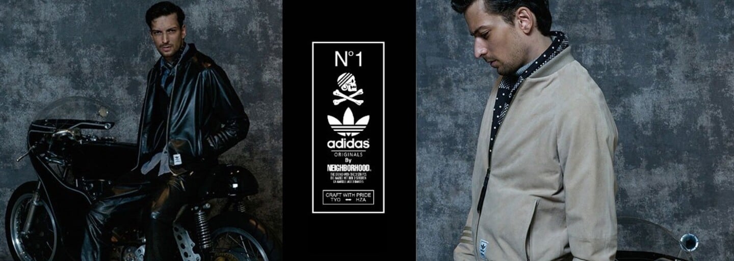 Kvalitní dávka japonského streetwearu ze spolupráce adidas Originals a Neighborhood