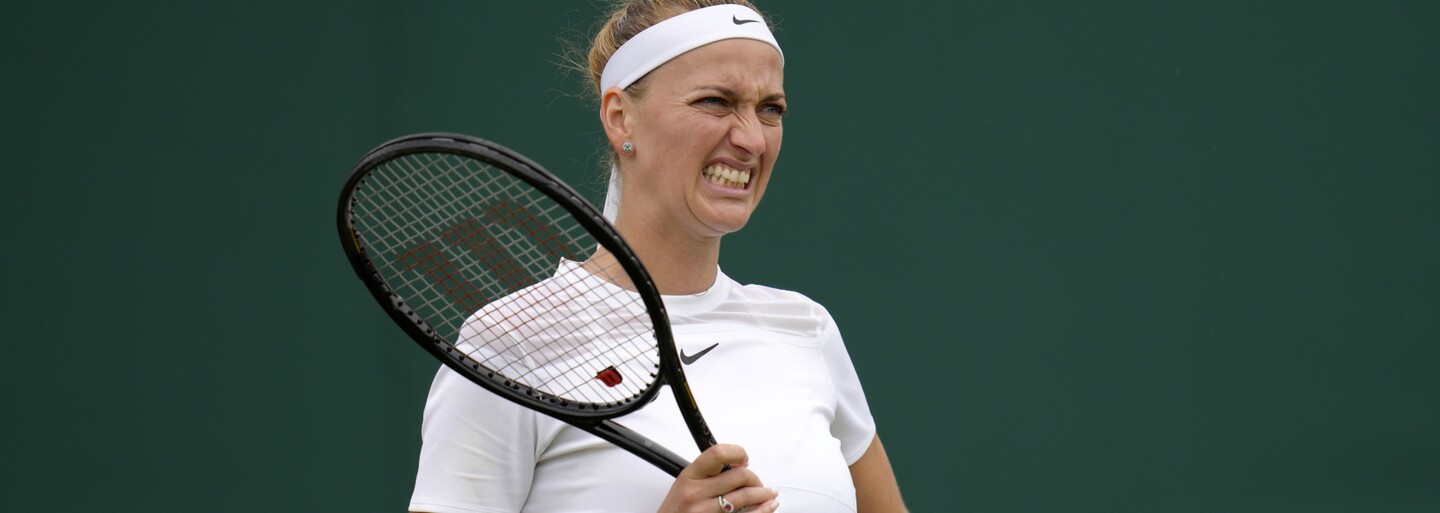 Kvitová prohrála boj o osmifinále Wimbledonu se světovou čtyřkou, dál nejde ani Krejčíková