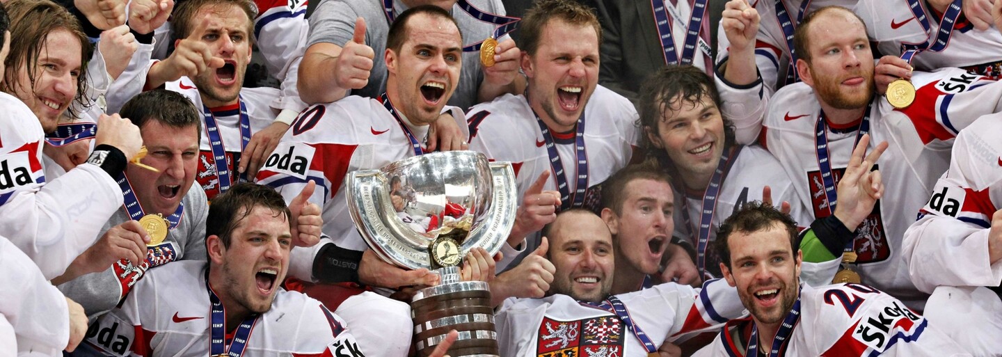 KVÍZ: Když se Češi stali hokejovými mistry světa. Připomeň si poslední zlaté medaile z roku 2010