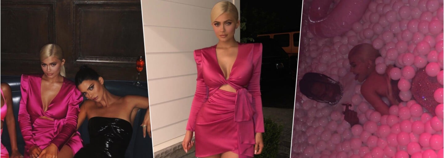 Kylie Jenner oslávila svoje 21. narodeniny vo veľkom štýle. Na tematickú Barbie párty zavítalo aj mnoho celebrít