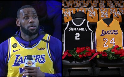 LA Lakers hrali prvý zápas od smrti Kobeho Bryanta. Basketbalistu a jeho dcéru si uctil v dojemnej reči aj LeBron