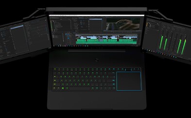 Laptop s tromi displejmi alebo projektor na rozšírenie herného prostredia. Razer to na CES 2017 roztočil Laptop s tromi displejmi alebo projektor na rozšírenie herného prostredia. Razer to na CES 2017 roztočil
