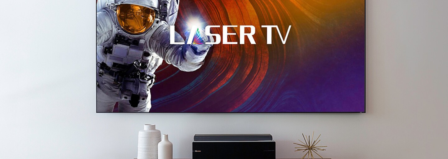 Laser, 100palcová úhlopříčka nebo 4K rozlišení