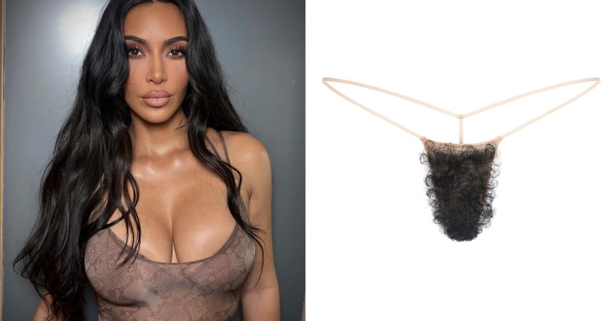 Kim Kardashian představila kontroverzní spodní prádlo. SKIMS nabízí chlupatá tanga