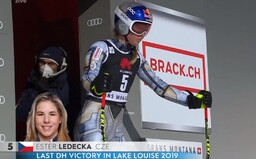 Ledecká zajela famózně a ve sjezdu skončila druhá. Rozbalila jsem to jak dement, přesto si spílala