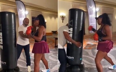 Legendární boxer Mike Tyson učí Serenu Williams boxovat. Uvidíme ji časem v ringu? Legendární boxer Mike Tyson učí Serenu Williams boxovat. Uvidíme ji časem v ringu?