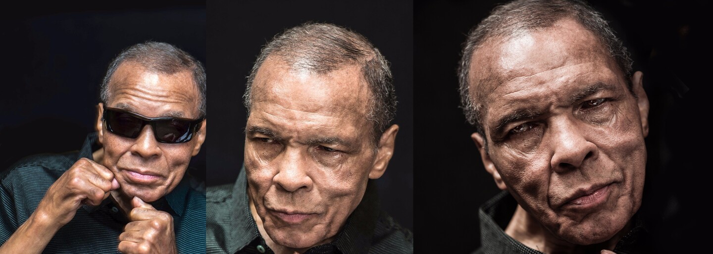 Legendární Muhammad Ali na svých posledních portrétech před smrtí. Jiskra bojovníka mu nechyběla ani na konci života