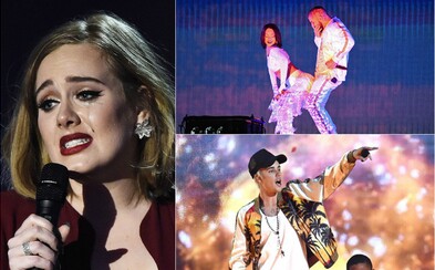 Letošní BRIT Awards nabídly plakající Adele nebo twerkující Rihannu. Podívej se na všechny vítěze Letošní BRIT Awards nabídly plakající Adele nebo twerkující Rihannu. Podívej se na všechny vítěze