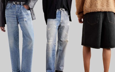 Levisky, jaké nosil Steve Jobs, nebo kovbojská estetika. Toto je top 5 stylů mužských džínů, které trendují v roce 2024