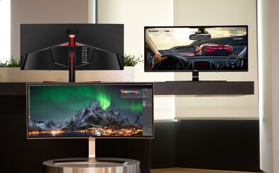 LG ukázalo čerstvú trojicu špičkových monitorov. Nechýba im USB Type-C, zaoblenie a ani vysoké rozlíšenie LG ukázalo čerstvú trojicu špičkových monitorov. Nechýba im USB Type-C, zaoblenie a ani vysoké rozlíšenie