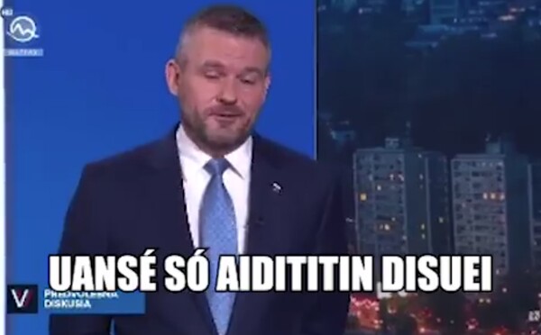 Lídri politických strán v televízii predviedli angličtinu a nebolo to nič špeciálne. Kotleba sa dokonca vyhovoril