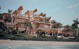 Lokální dodavatelé a udržitelné materiály. Zaha Hadid Architects představují futuristický komplex v Karibiku