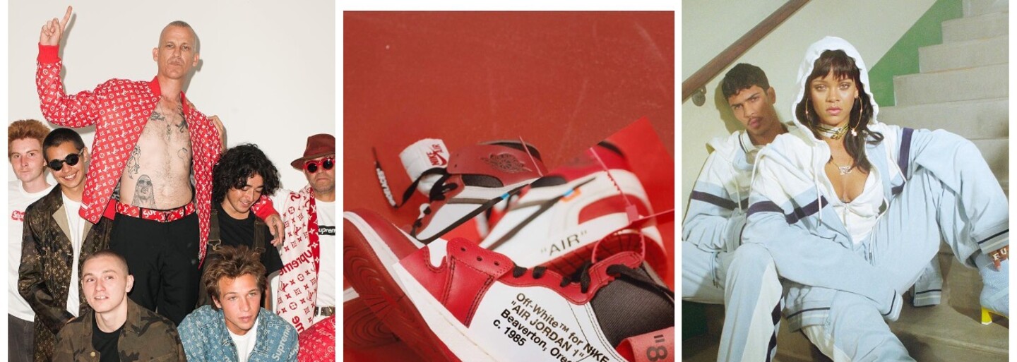 Louis Vuitton x Supreme nebo Nike x OFF-WHITE. Která módní spolupráce ovládla rok 2017?