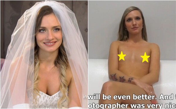 Lucia zo šou Svadba na prvý pohľad sa pred rokmi objavila v porne. Svoje účinkovanie na bielom gauči ľutuje