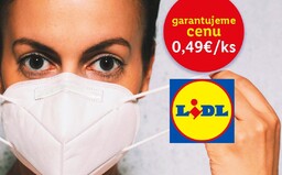 Ľudia vo veľkom skupujú FFP2 respirátory. Lidl hlási, že v niektorých predajniach ich dnes možno nekúpiš, meškajú dodávky