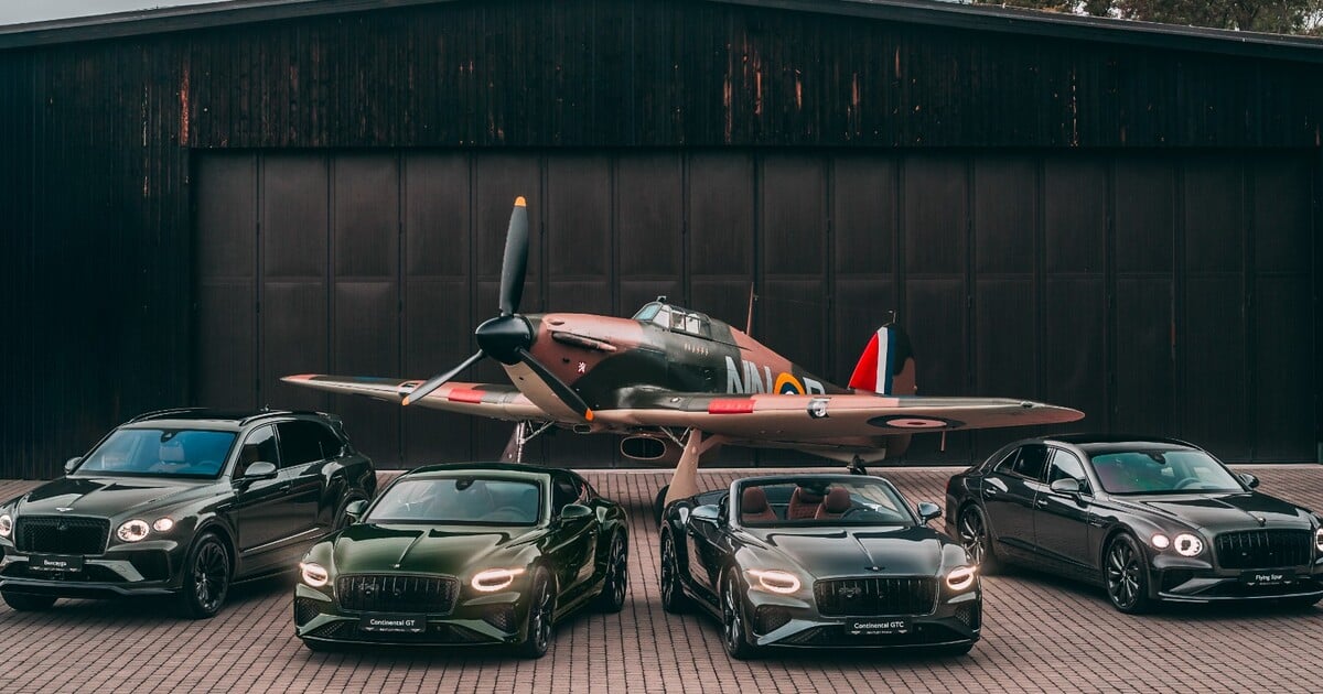 Bentley představilo speciální edici. Vzdává poctu československým hrdinům v britském letectvu
