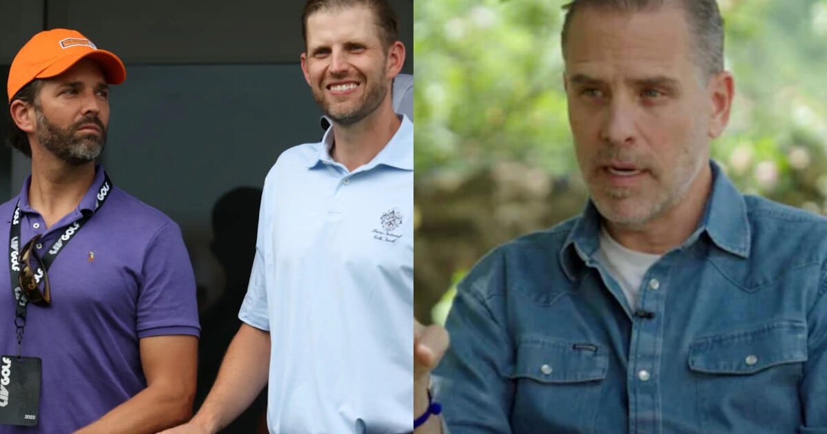 Syn Bidena vyzval Trumpovy potomky na zápas v kleci