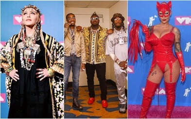 Madonna s trnovou korunou, Nicki Minaj nebo Lil Pump. Jaké róby předvedly celebrity na VMA 2018? Madonna s trnovou korunou, Nicki Minaj nebo Lil Pump. Jaké róby předvedly celebrity na VMA 2018?