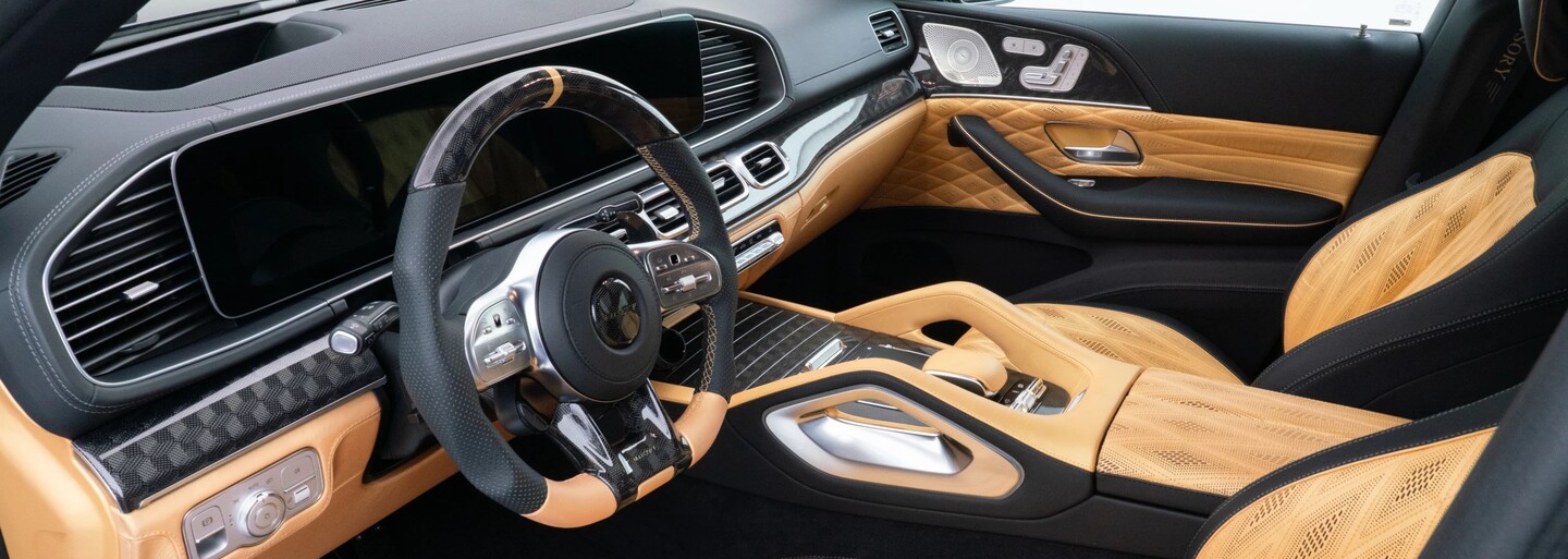 Mansory pretvorilo GLS 63 od AMG na brutálne 850-koňové SUV s modrým interiérom
