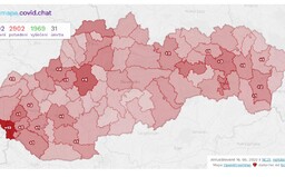 MAPA: Najviac nových prípadov je v Bratislave. Koronavírusom sa u nás nakazili pacienti od 6 do 89 rokov