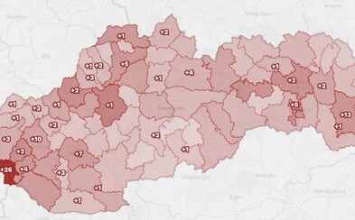MAPA: Odtiaľto pochádza 114 nových prípadov nakazených koronavírusom. Najviac ľudí sa nakazilo v Bratislave a v Michalovciach MAPA: Odtiaľto pochádza 114 nových prípadov nakazených koronavírusom. Najviac ľudí sa nakazilo v Bratislave a v Michalovciach