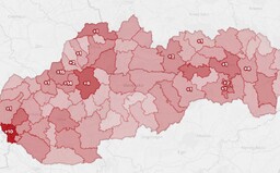 MAPA: Pribudlo najviac nakazených od konca apríla. Odtiaľto pochádzajú