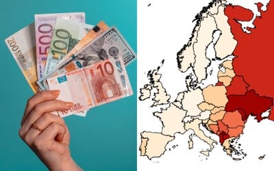 MAPA: Za koľko rokov zarobíš milión eur v rôznych štátoch Európy? V niektorých za 15 rokov, inde ani za dva životy