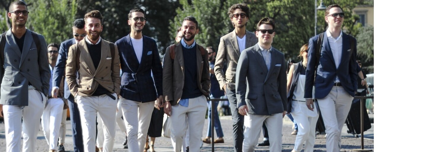 Mariano Di Vaio a Wooster vedou ve Florencii nejlépe oblékané muže během pánského týdne módy
