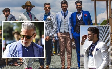 Mariano Di Vaio a Wooster vedou ve Florencii nejlépe oblékané muže během pánského týdne módy Mariano Di Vaio a Wooster vedou ve Florencii nejlépe oblékané muže během pánského týdne módy