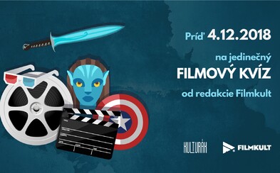 Máš napozerané a rád by si si overil svoje filmové znalosti? Filmkult kvíz ťa otestuje vo všetkom a pridá aj vecné výhry Máš napozerané a rád by si si overil svoje filmové znalosti? Filmkult kvíz ťa otestuje vo všetkom a pridá aj vecné výhry