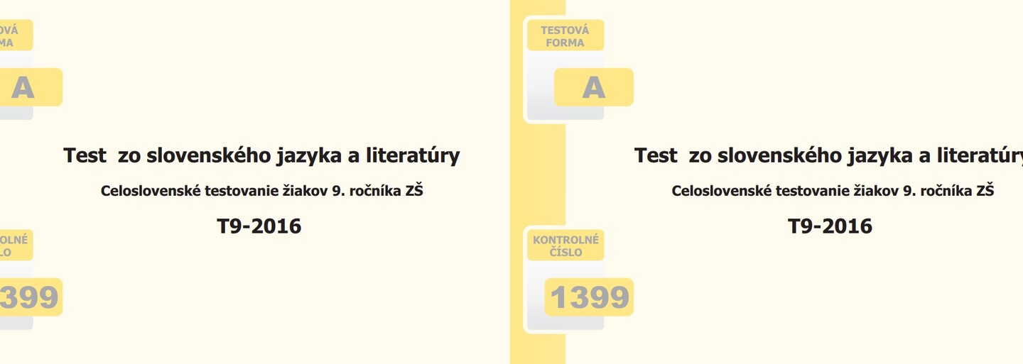 Máš vedomosti aspoň na úrovni deviataka? Monitorom si NÚCEM preveril znalosti žiakov základných škôl aj tento rok